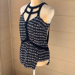 Australian designer Sass & Bide caged top